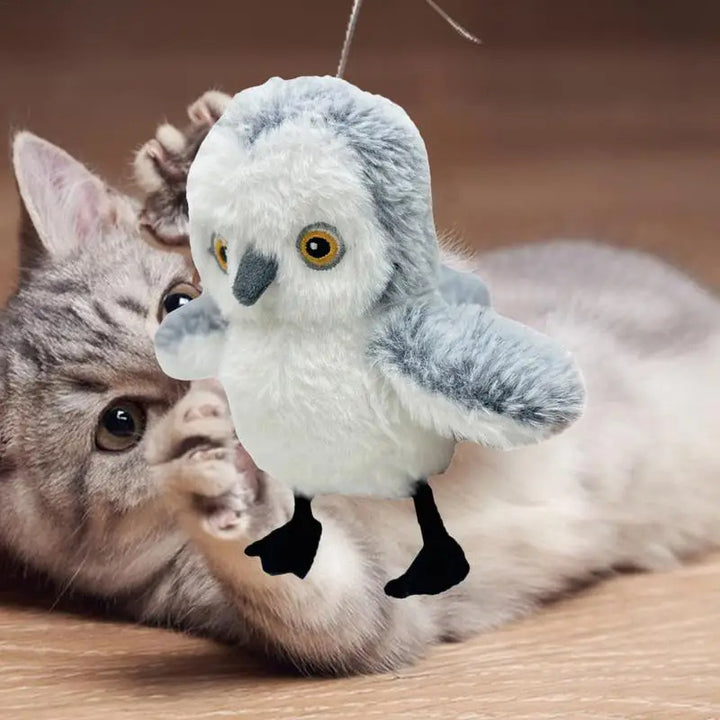 Interactive Cat Plush Toys For Indoor