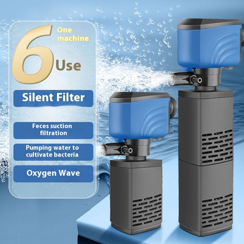 Three-in-one Fish Tank Filter