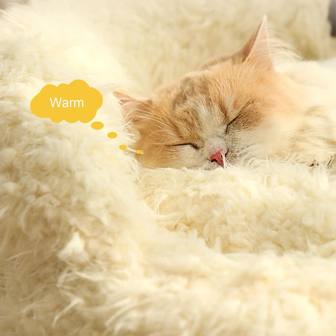 Cut Alpaca Pet Bed For Small Medium Large Dogs