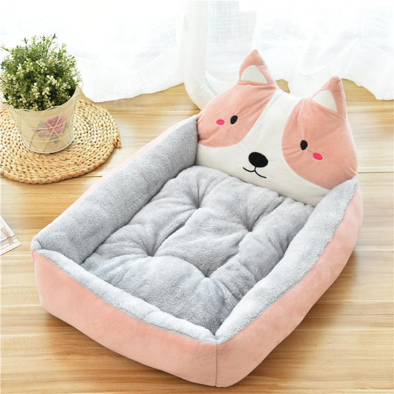 Warm Cozy Dog House Soft Fleece