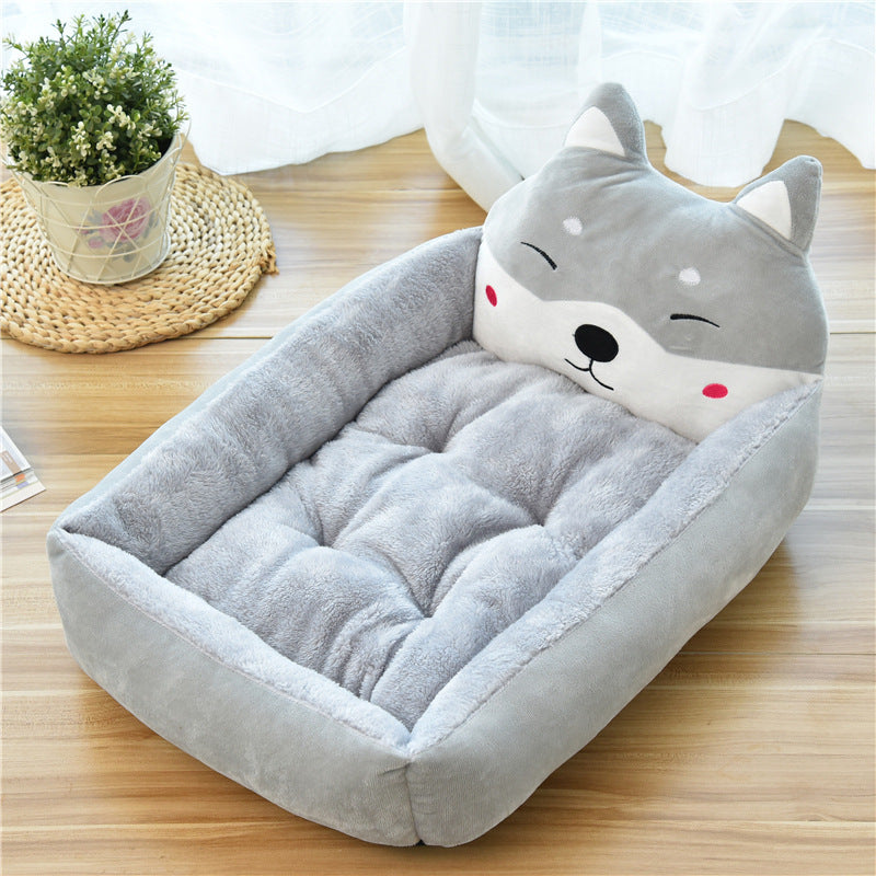Warm Cozy Dog House Soft Fleece