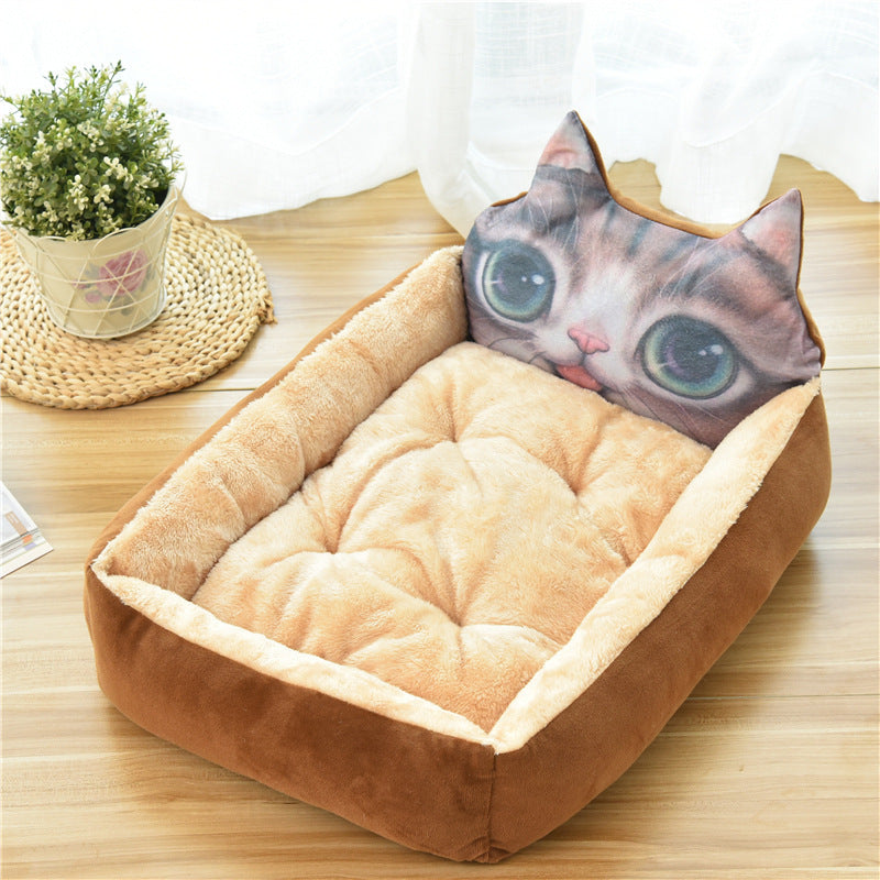 Warm Cozy Dog House Soft Fleece