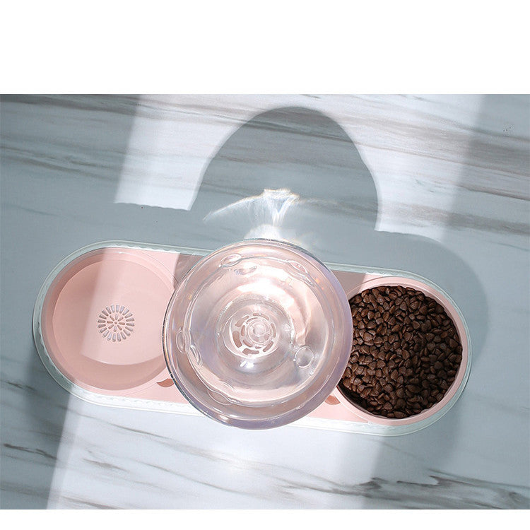 Plastic Pet Feeding Drinkers Cat Dog