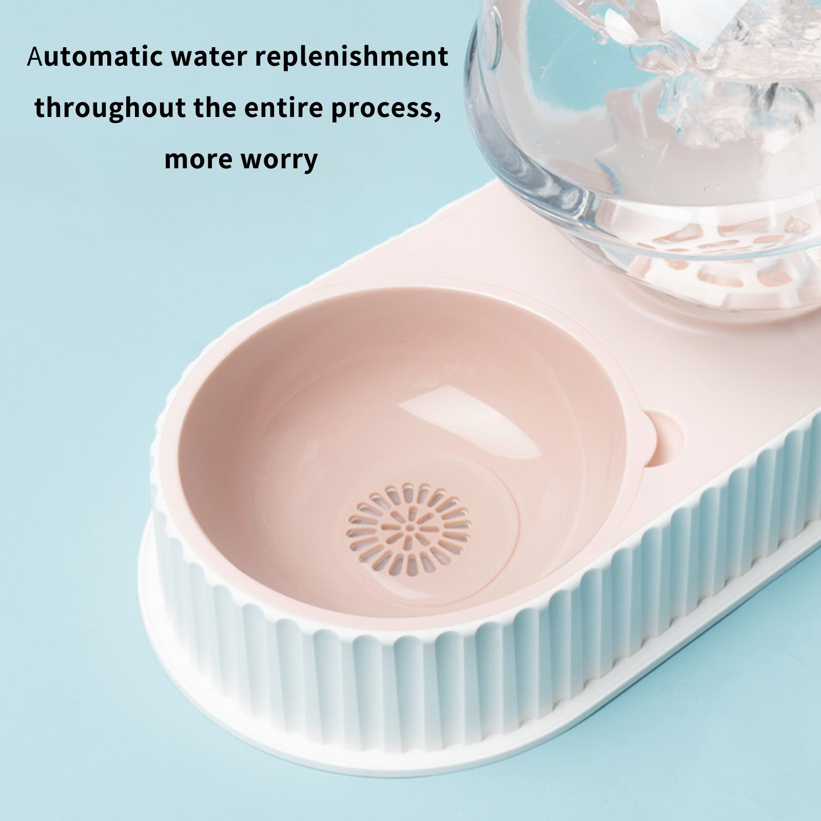 Plastic Pet Feeding Drinkers Cat Dog