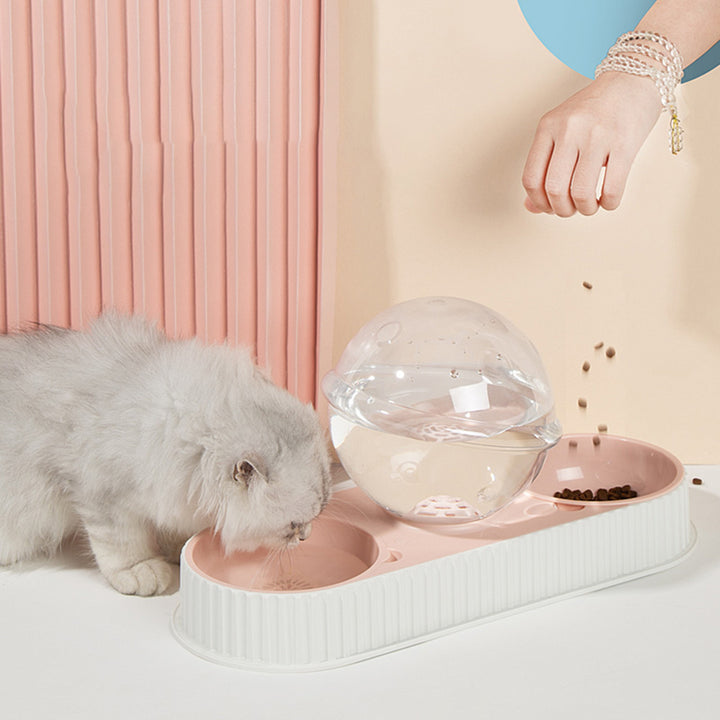 Plastic Pet Feeding Drinkers Cat Dog