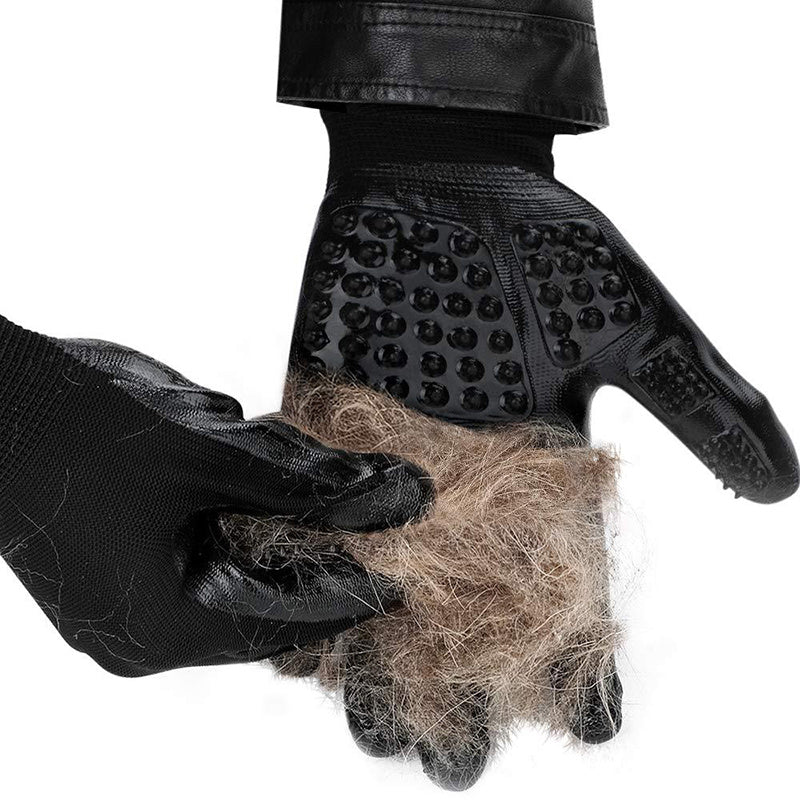 Pet Hair Grooming Glove Cats Soft Rubber Pet