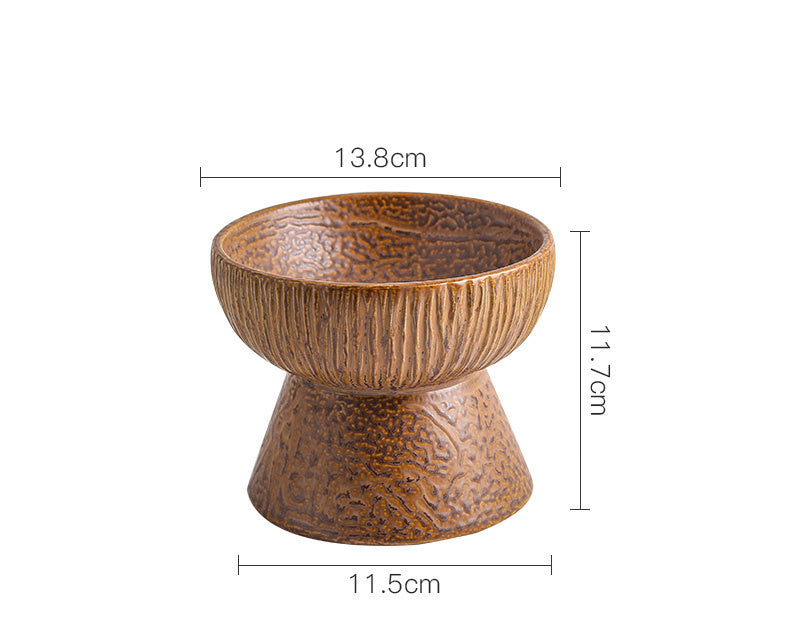 Pet High Bowl Cat Food Bowl