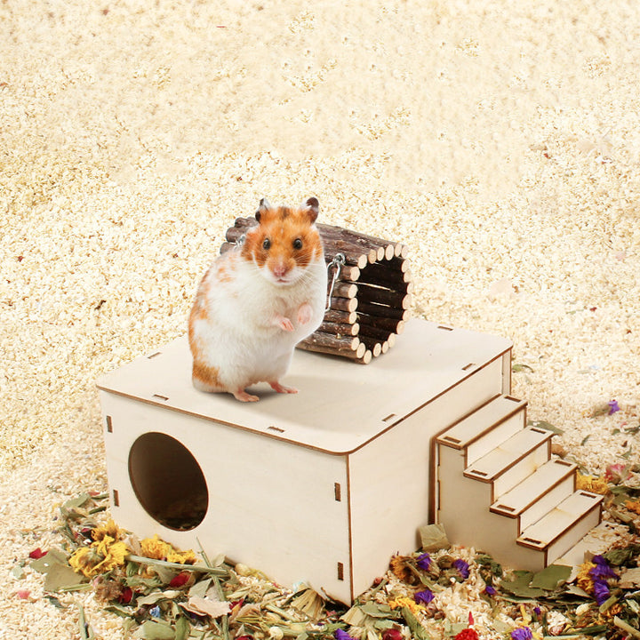 Hamster Landscaping Platform Swing Toy