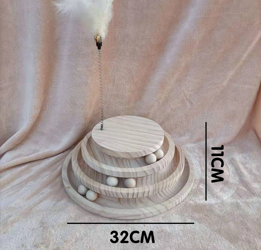 Cat Toys From Solid Wood Cat