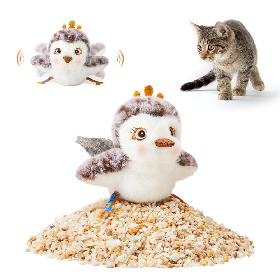 Interactive Cat Plush Toys For Indoor