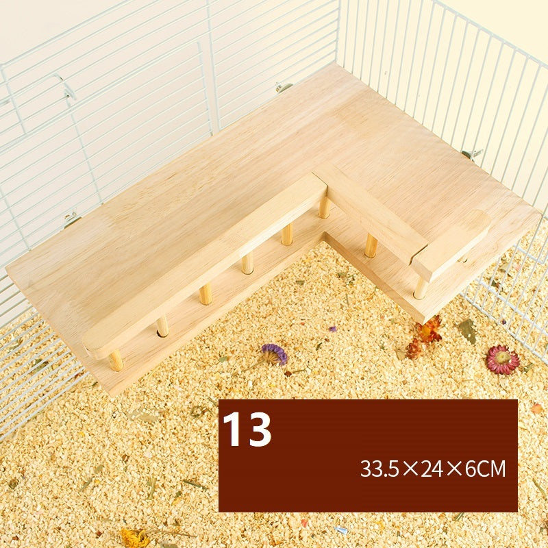 Hamster Landscaping Platform Swing Toy