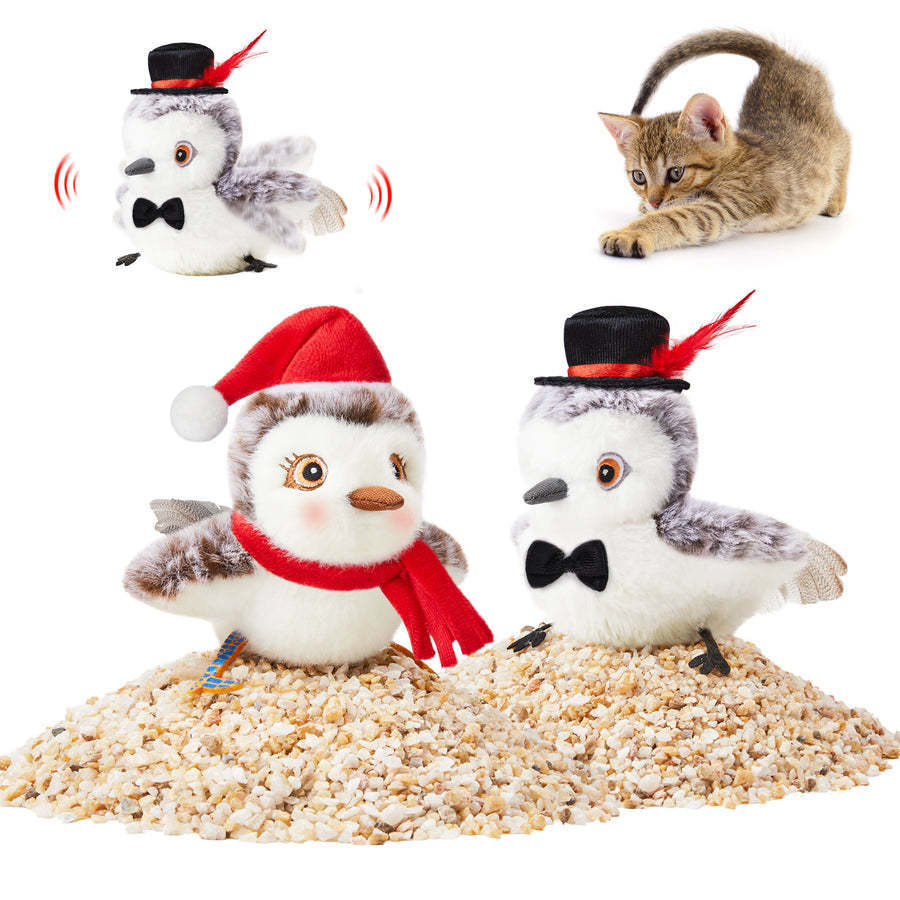 Interactive Cat Plush Toys For Indoor