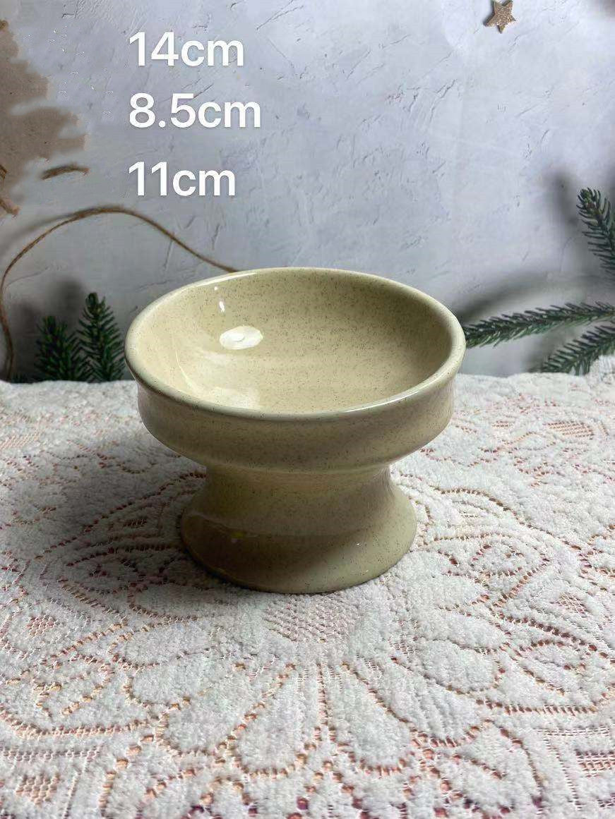 Pet High Bowl Cat Food Bowl