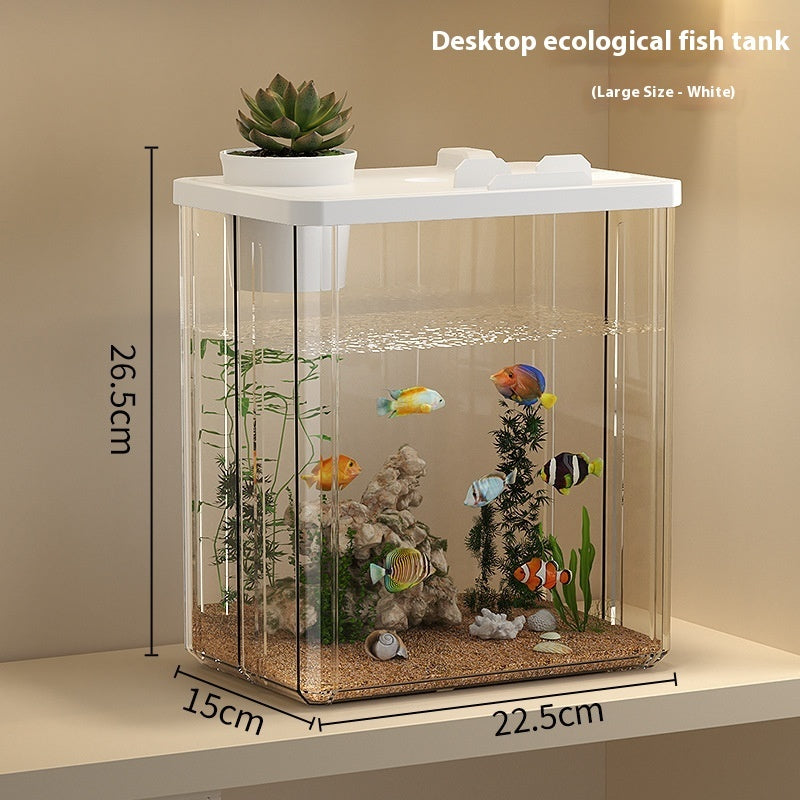 Desktop Small Fish Tank Landscape