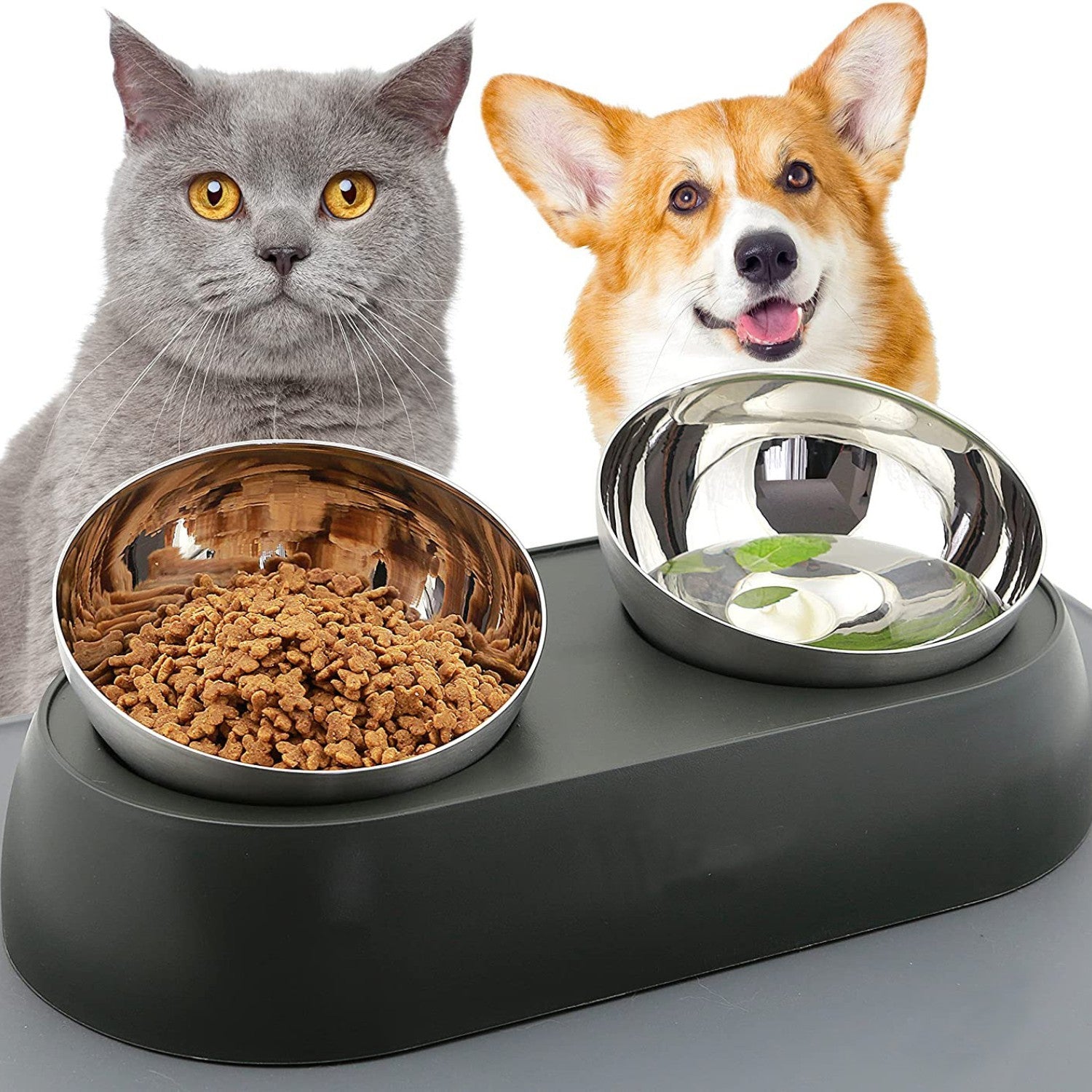 Cat Oblique Mouth Anti-tumble Bowl