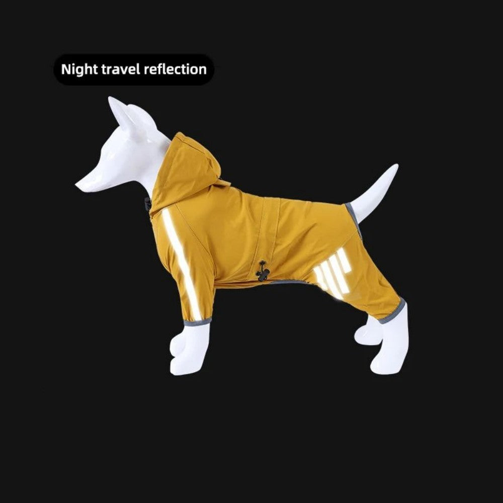 Pet Raincoat Four-legged Raincoat