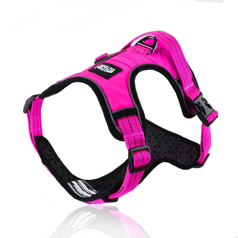Reflective Breathable Dog Rope Vest