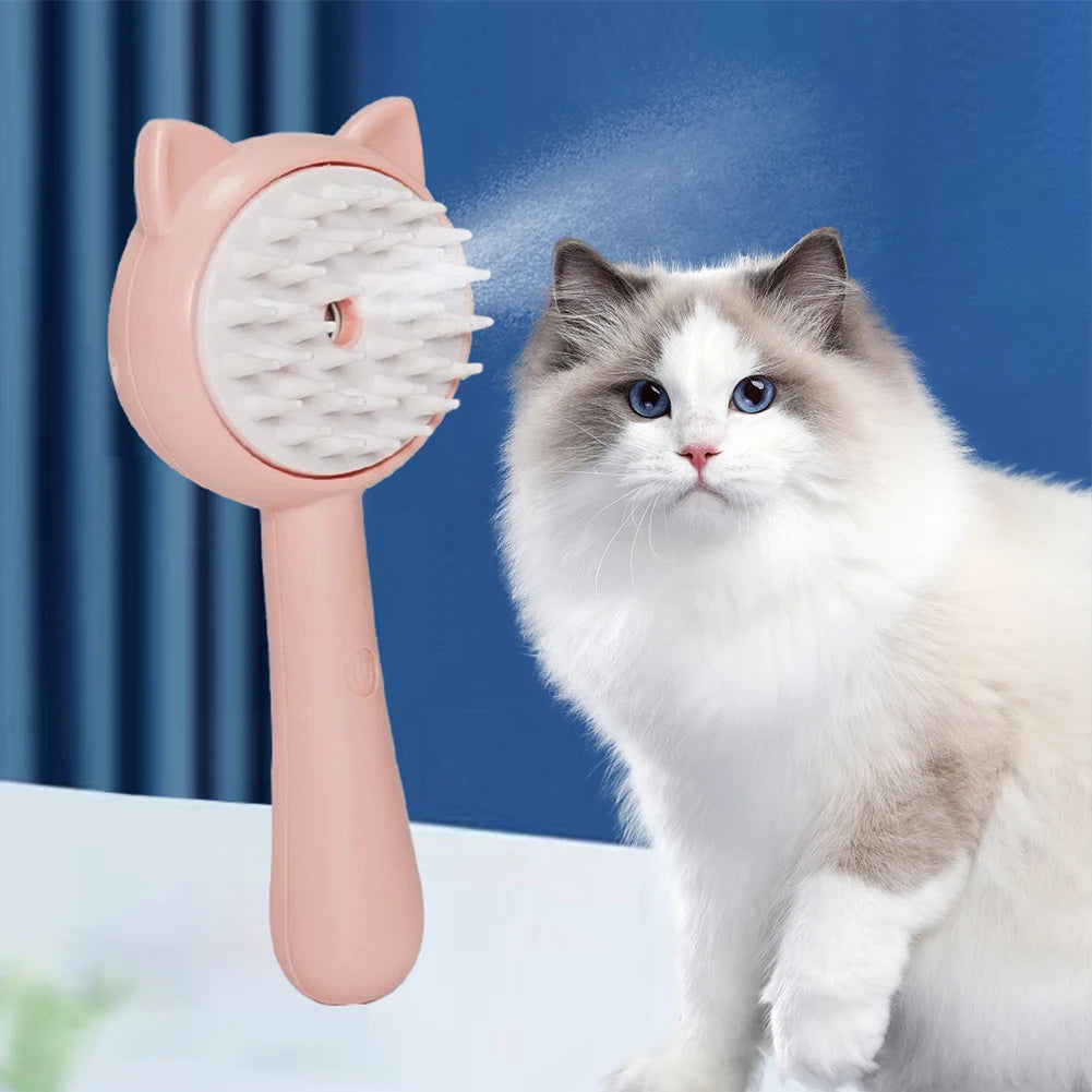 Hair Cleaning Brush With Mist