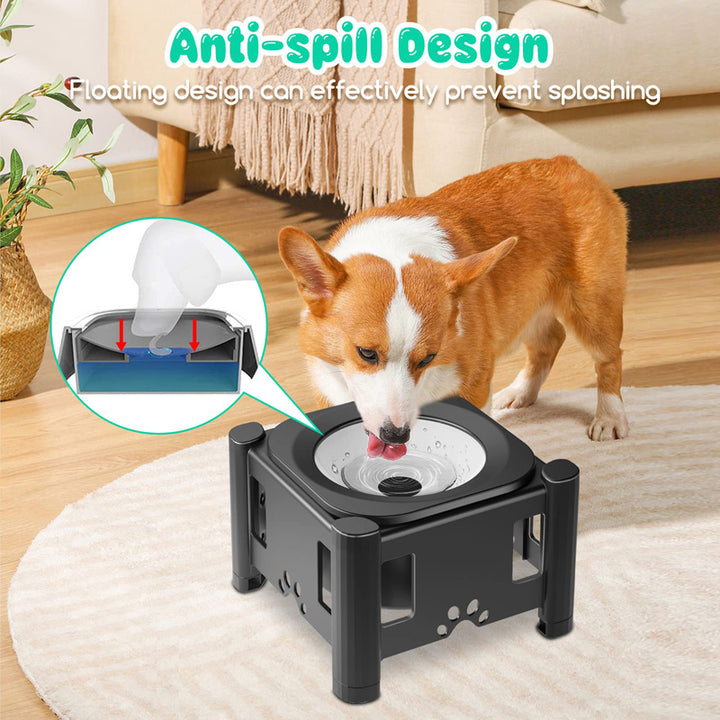 Floating Pet Water Bowl Slow Food
