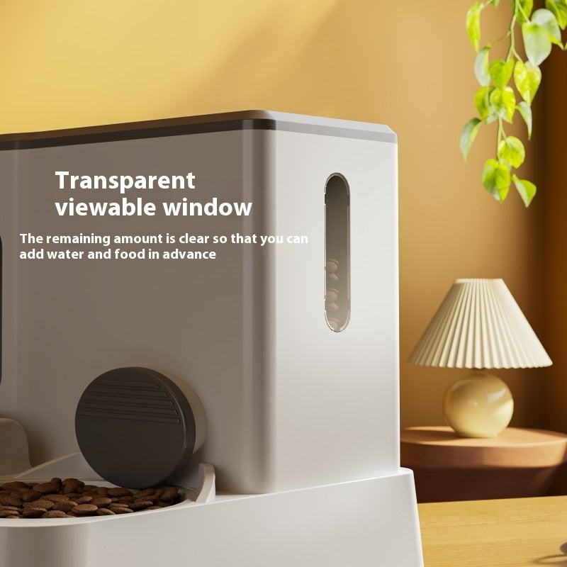 Cat Automatic Pet Feeder Water Dispenser
