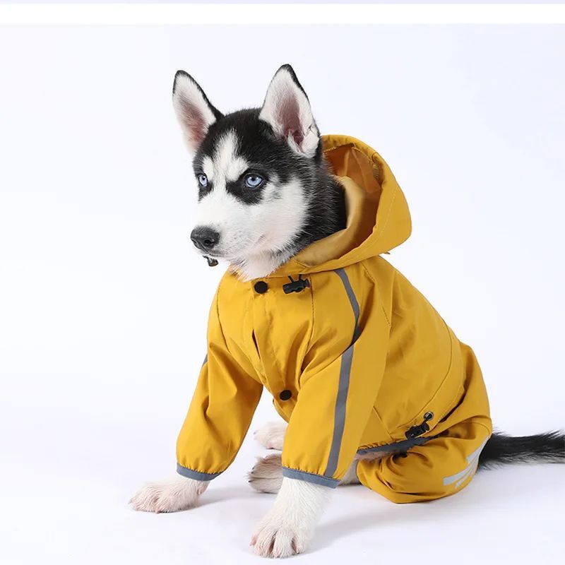 Pet Raincoat Four-legged Raincoat