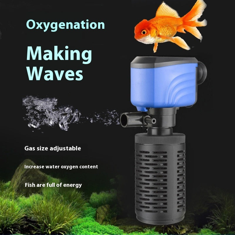 Three-in-one Fish Tank Filter