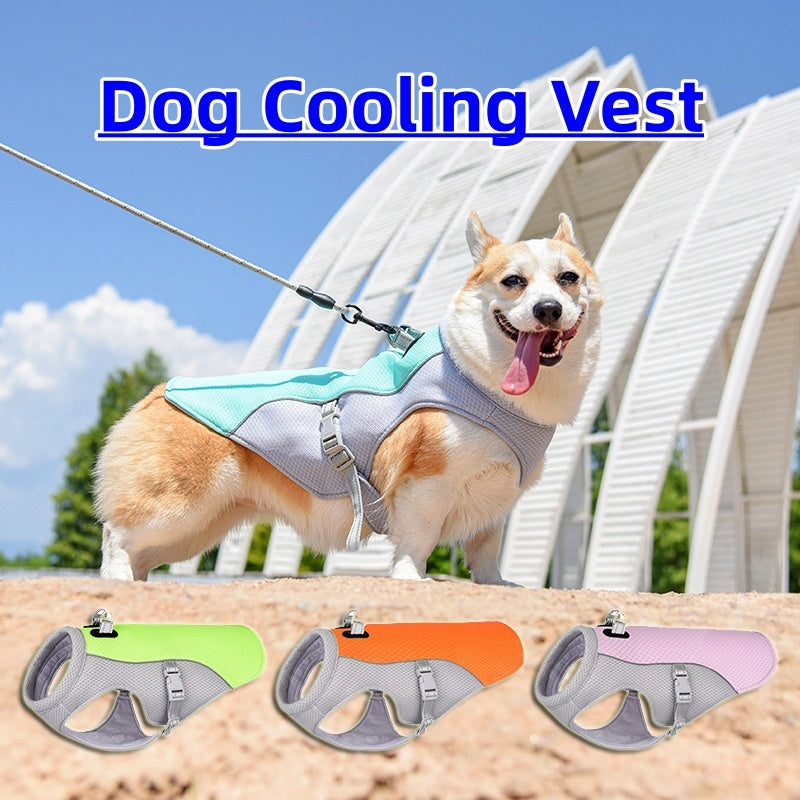 Summer Pet Dog Cooling Vest Heat