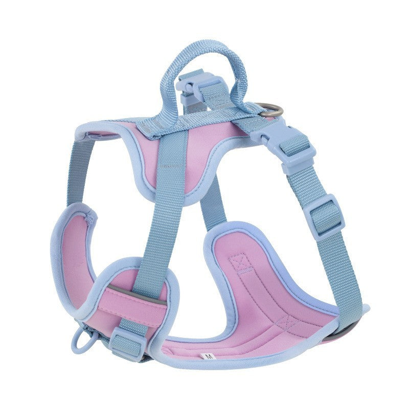 Dog Breast Strap Hand Holding Rope