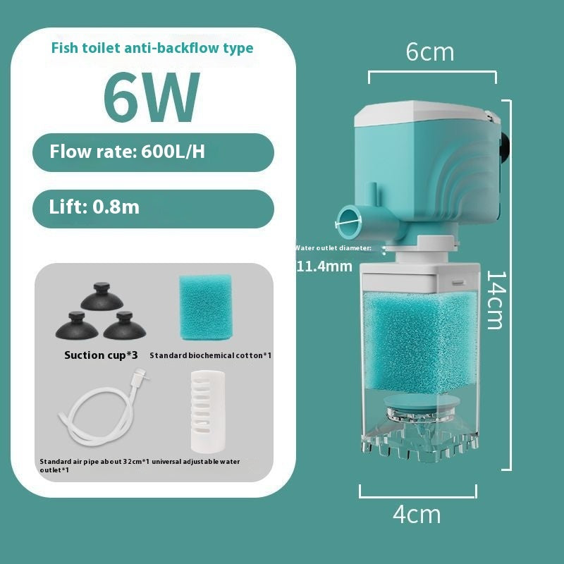 Three-in-one Fish Tank Filter