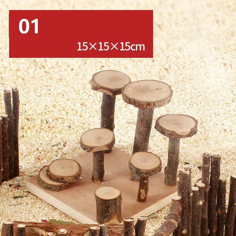 Hamster Landscaping Platform Swing Toy